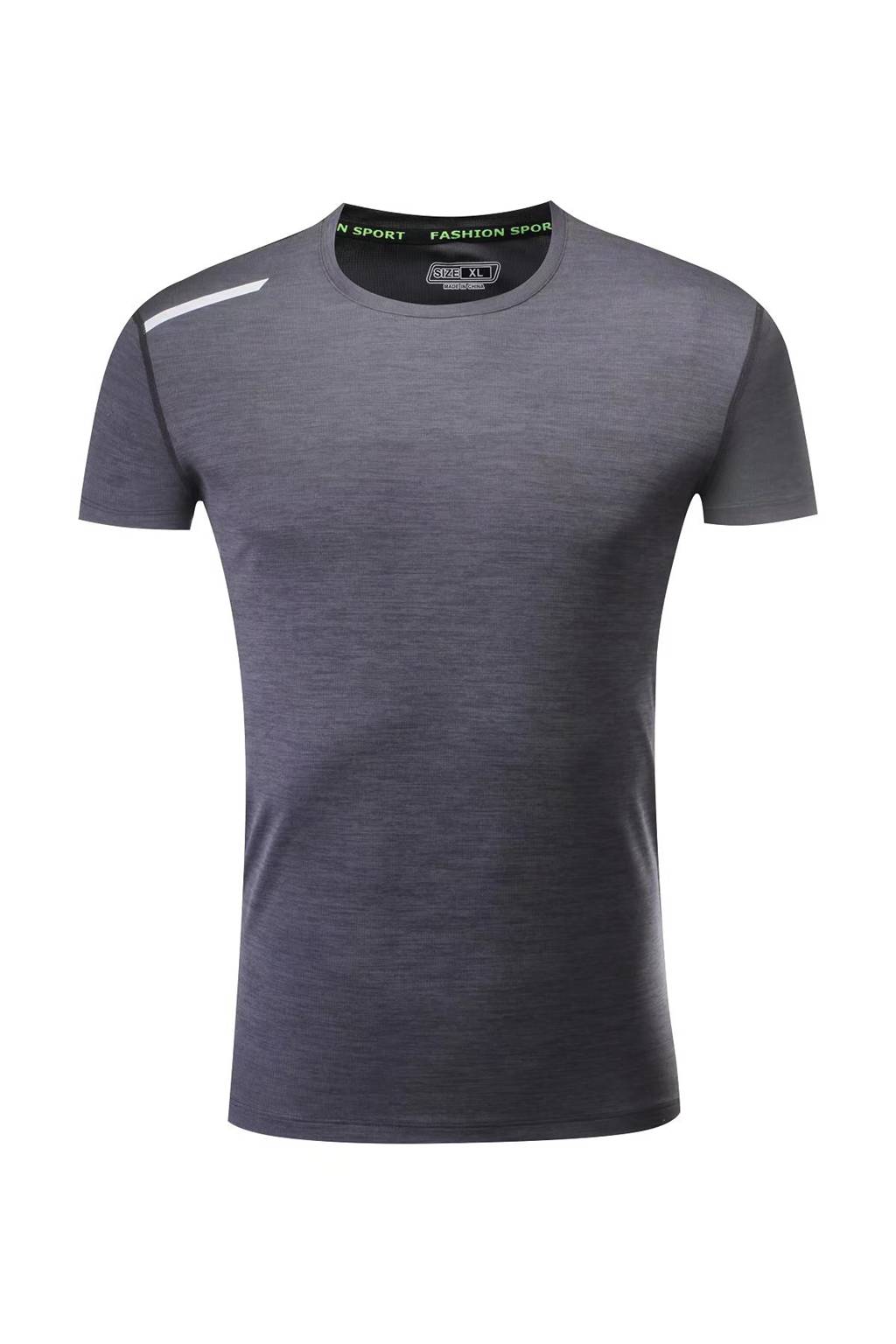 短袖文化衫 夏季圓領(lǐng)吸汗速干透氣文化衫運動T恤跑步健身3D細節(jié)